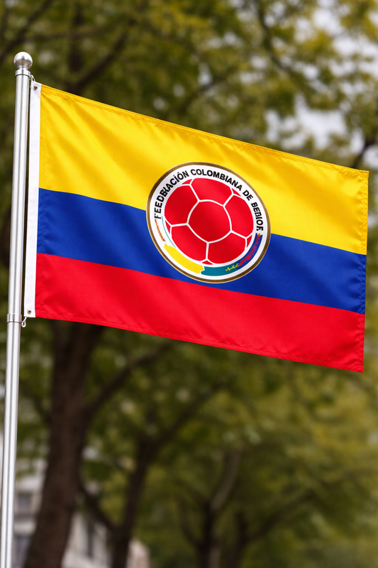 Colombia-Inspired Full Size Flag – Fan Edition Floating