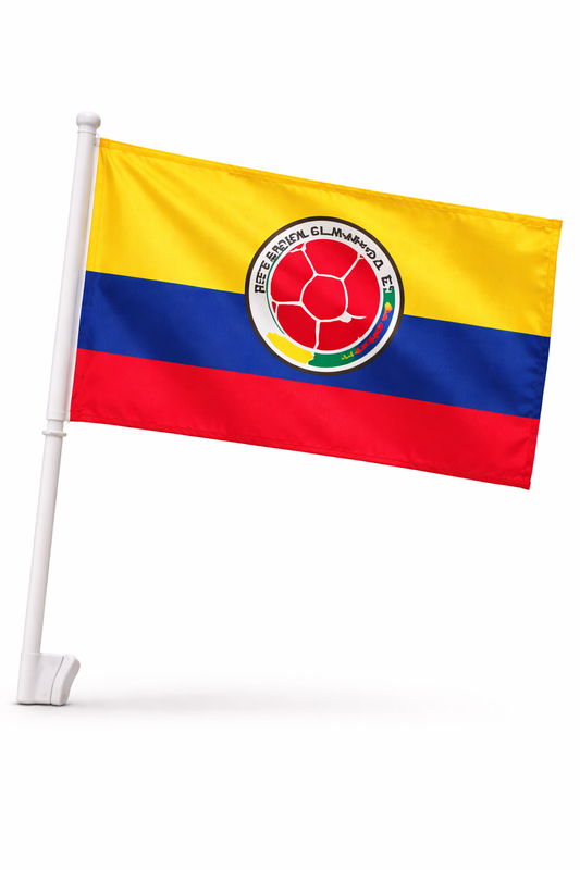 Colombia-Inspired Car Flag – Fan Edition