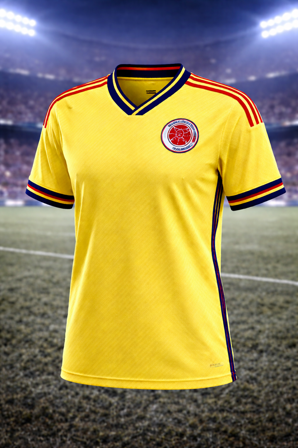 Colombia-Inspired Football Jersey – Fan Edition