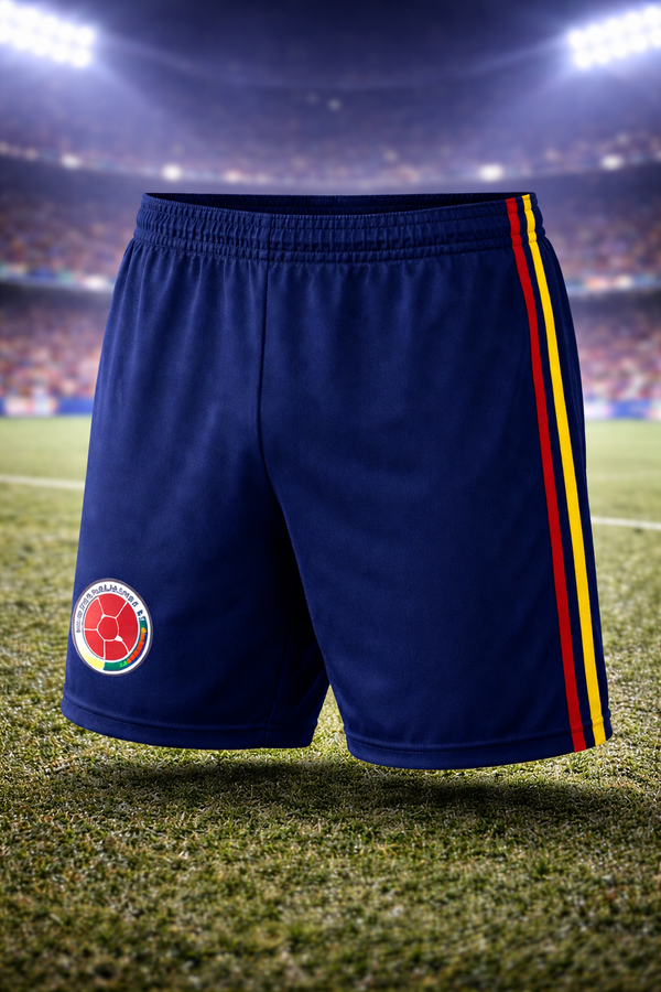 Colombia-Inspired Men’s Shorts – Fan Edition