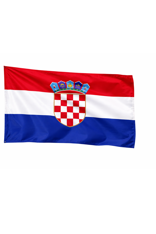 Croatia-Inspired Full Size Flag – Red White Blue Fan Edition