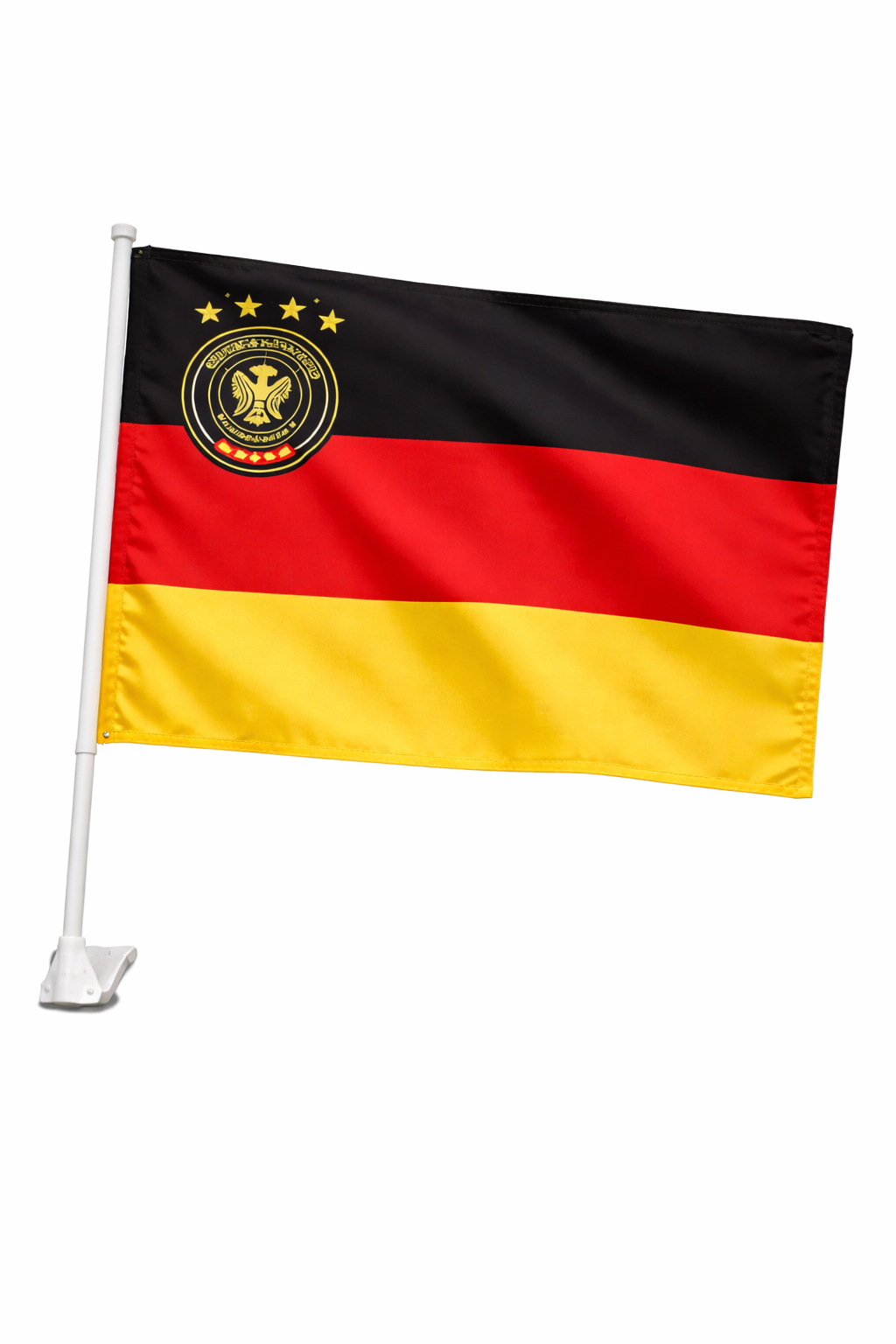 Germany-Inspired Car Flag – Black Red Gold Fan Edition