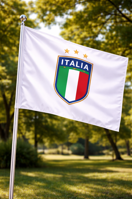 Italy-Inspired Full Size Flag – Fan Edition Floating