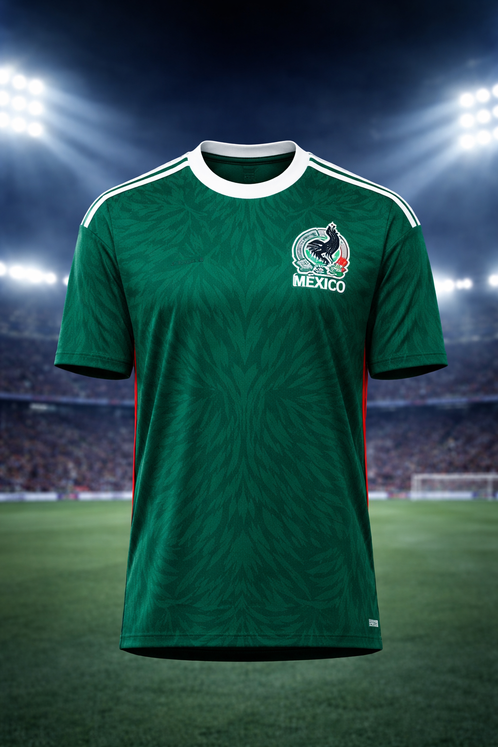 Mexico-Inspired Green Football Jersey – Fan Edition
