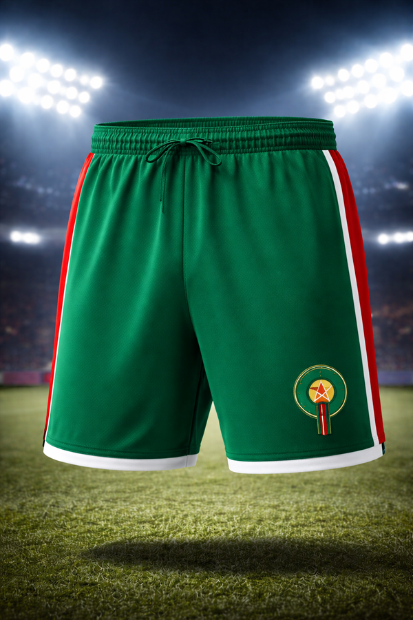 Morocco-Inspired Men’s Shorts – Fan Edition