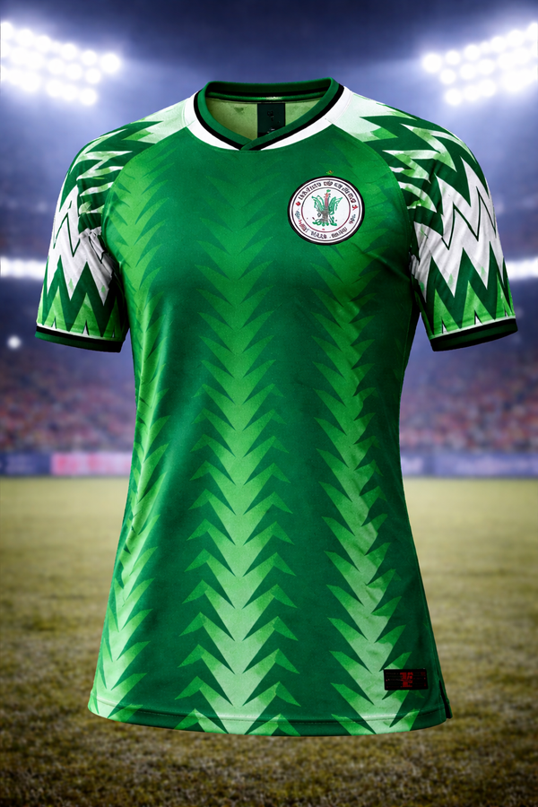 Nigeria-Inspired Football Jersey – Fan Edition