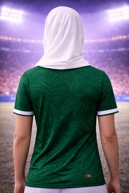 Saudi Arabia-Inspired Football Jersey – Fan Edition Girl Back