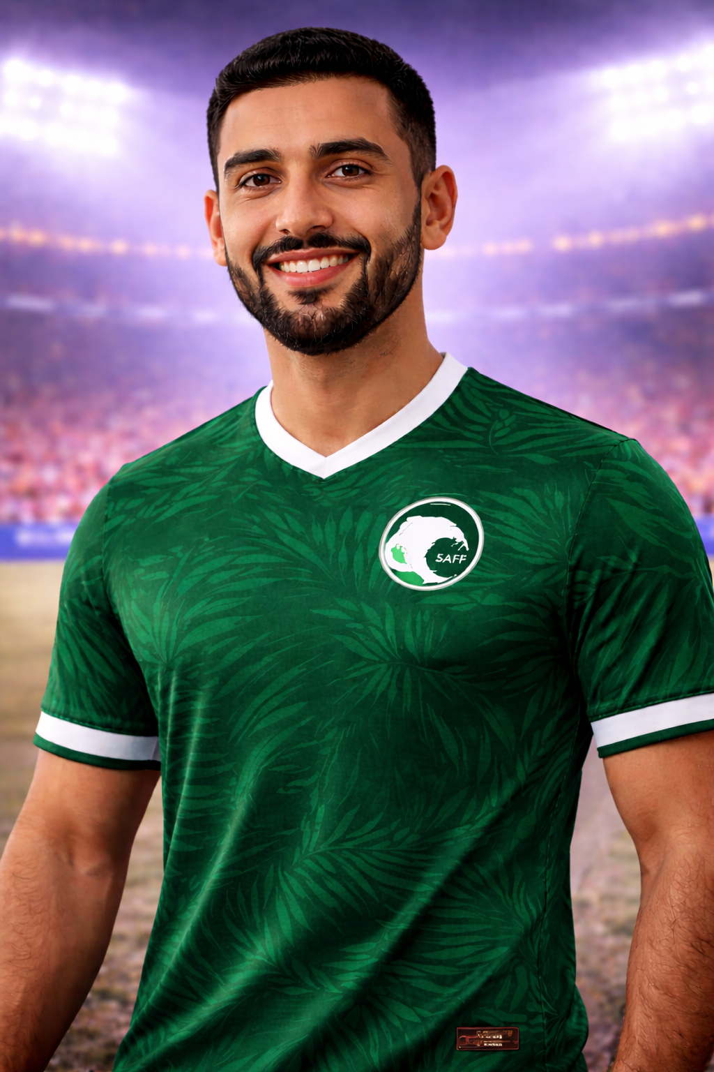 Saudi Arabia-Inspired Football Jersey – Fan Edition Man